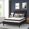 Flash Furniture Full Size Black Fabric Platform Bed with Mattress SL-BM10-22-GG - alternate 1